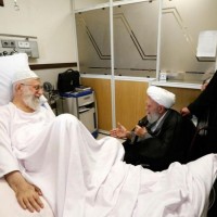 عيادة العلماء والشخصيات للإمام الخامنئي حفظه الله في المستشفى